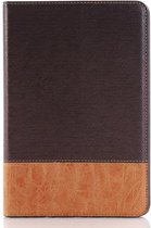 Apple iPad Mini 4 Texture Wallet Book Case Coffee
