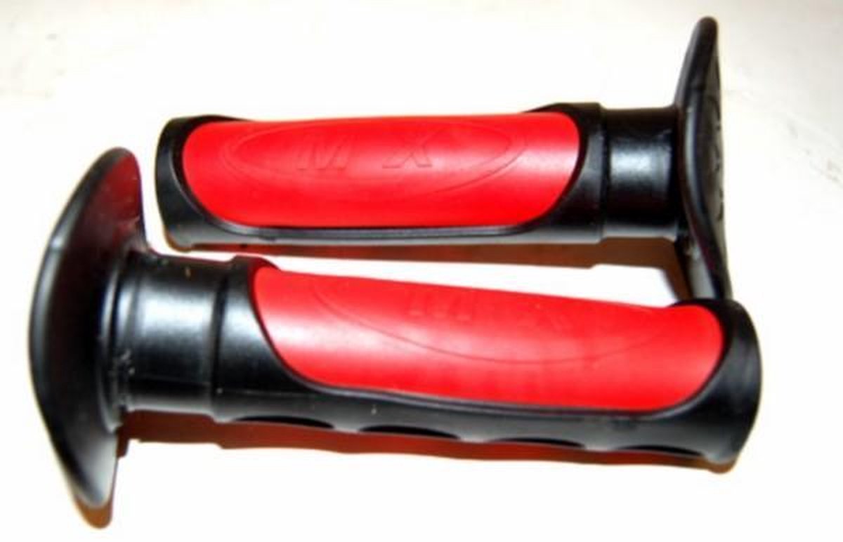 Handvatset model progrip otr/sm zwart/rood DMP