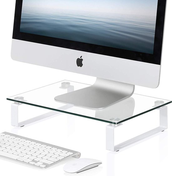 Nava® monitor en beeldscherm standaard glas Geschikt voor onder