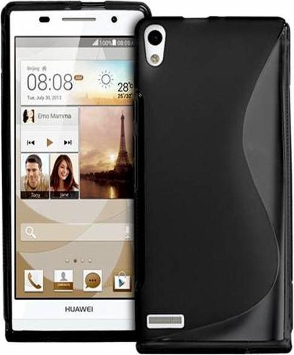 repetitie Gevoelig Aanhankelijk Hoes voor Huawei Ascend P6, Soft Siliconen Case | bol.com