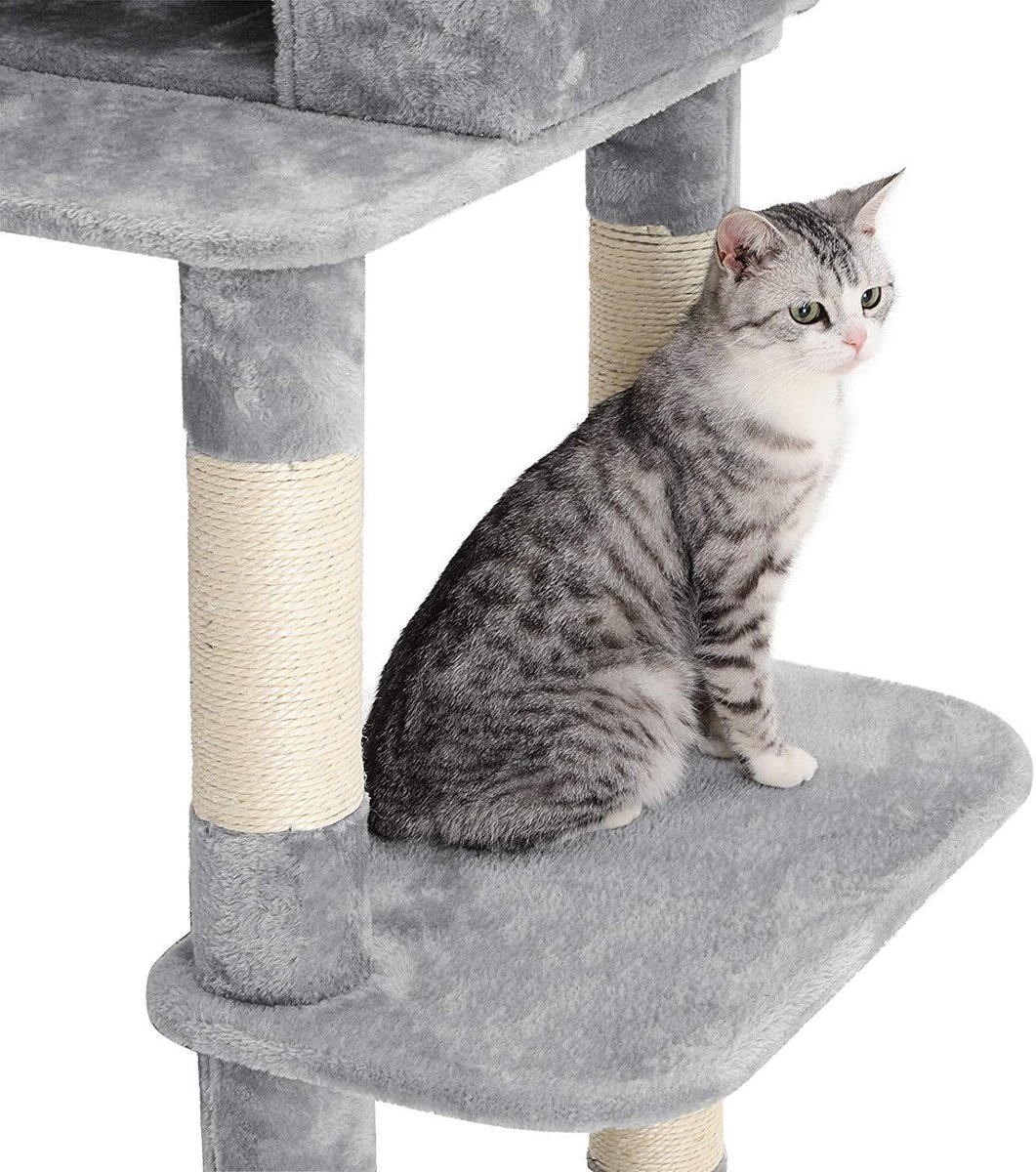 Nancy's Krabpaal XXL - Kattenhuis - 164 cm - Katten Speelhuisje - Kattenboom - Krabpalen — afbeelding 11