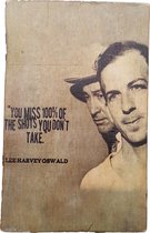Tekstblok Quote  "Lee Harvey Oswald"