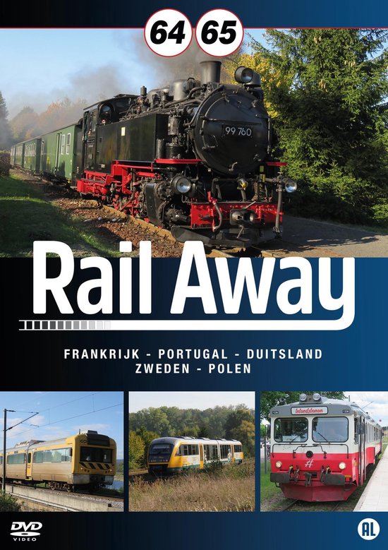 Rail Away 64 65 (Dvd) Dvd's Rail Away 64 65 (Dvd) Dvd's