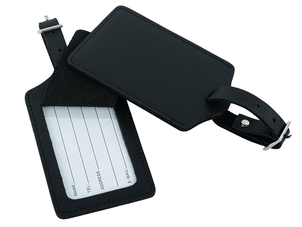PU leer kofferlabels - 4 stuks - Zwart - Kofferlabel / Bagage label | Ruim assortiment | Safekeepers Kofferlabels - Leren - Bagage accessoires kopen - BESLIST.nl