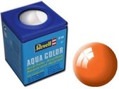 Revell Aqua  #30 Orange - Gloss  - RAL2004 - Acryl - 18ml Verf potje