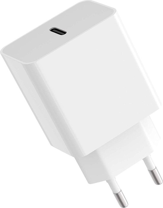 niet voldoende Perth Blackborough leraar USB C Adapter Snellader 20 Watt - Adapter Universeel voor Telefoon / Tablet  / GSM /... | bol.com
