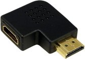 HDMI verloopstekker - haaks naar Links