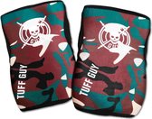 Tuff Guy - Professionele Knee Sleeves- Camouflage- Large -5mm- Heavy Duty Support en Hulp bij Fitness, Bodybuilding, Powerlifting, Gewichtheffen en Crossfit