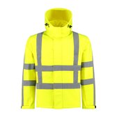 EM Traffic Softshell Jas RWS Geel - Maat 7XL