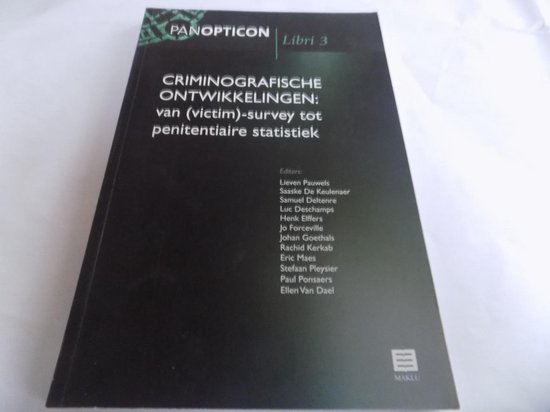 Criminografische ontwikkelingen