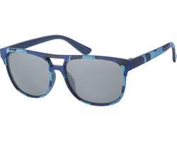 Kinderzonnebril 5 - 8 jaar Jongens Camou Blue - Hippe Kids Kinderbril Zonnebril Junior Uv-straling