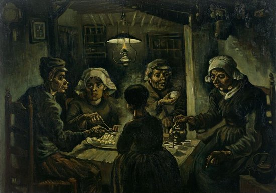 Legpuzzel - 1000 stukjes - Vincent van Gogh: De Aardappeleters, 1885 -  Grafika puzzel | bol.com