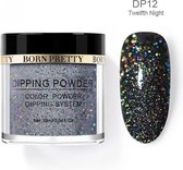 Born Pretty - Glitter nagel dip - Holografisch glitter poeder - Twelfth night