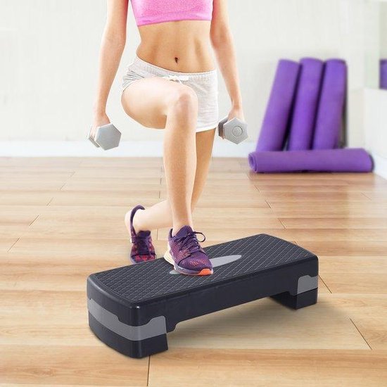 Aerobic Fitness Workout Stepper - Hauteur réglable - Dispositif de pas de  pas de... | bol.com