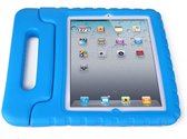 iPadspullekes - iPad Pro 12.9 Inch 2015/2017 Kinderhoes - Tablet Kids Cover met Handvat - Blauw