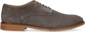 Sacha - Heren - Taupe suède veterschoenen - Maat 42