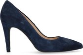 Sacha - Dames - Blauwe suède pumps - Maat 39