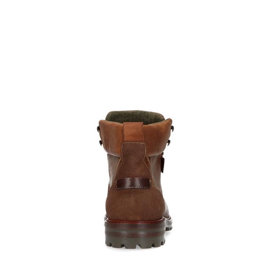 Sacha Heren Bruine leren veterboots Maat 43 Sacha Heren Bruine leren veterboots Maat 43