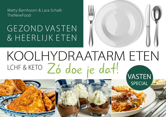 Koolhydraatarm KETO eten. VASTEN SPECIAL - cover