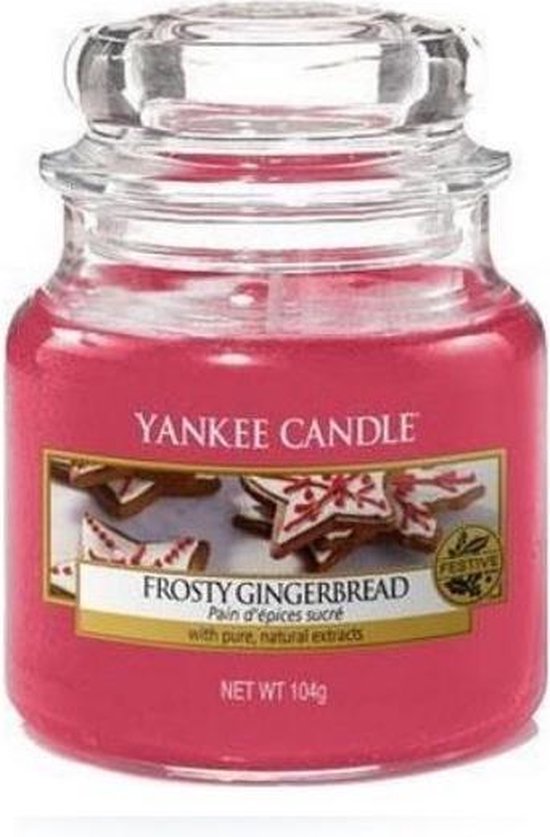 Yankee Candle Small Jar Geurkaars Frosty Gingerbread