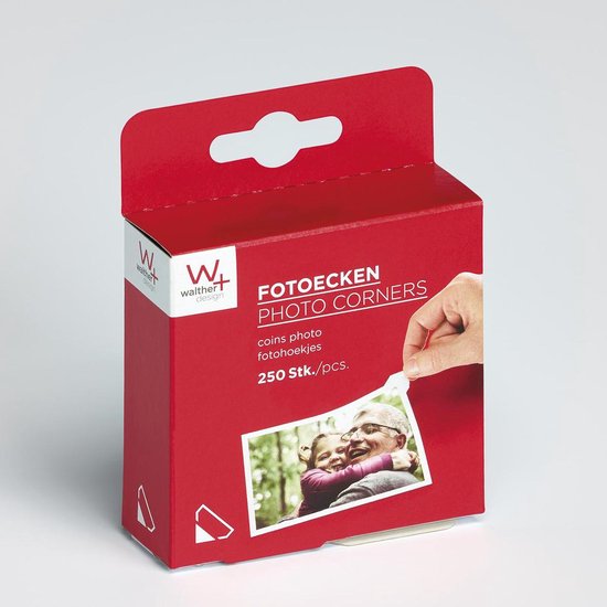 Walther Design FE250S - Fotohoekjes - 250 stuks
