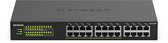 NETGEAR GS324P - Switch - onbeheerd - 16 x 10/100/1000 (PoE+) + 8 x 10/100/1000 - desktop, rack-uitvoering - PoE+ (190 W)