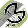 Afbeelding van het spelletje Xq Max Michael Van Gerwen Flights Standard A Grijs/groen 3 Stuks