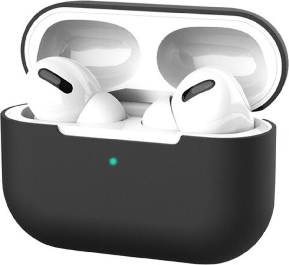 Siliconen beschermhoesje case voor Apple Airpods Pro Zwart