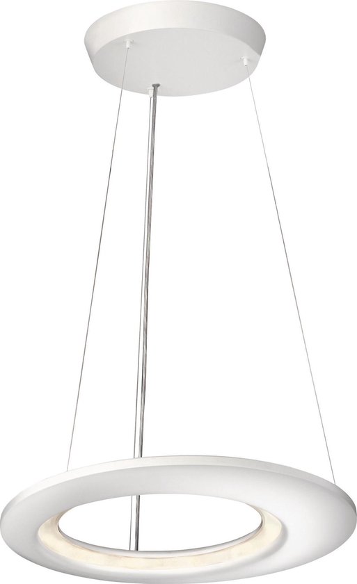 Concessie Van Verfijning Lirio by Philips Ecliptic hanglamp LED small wit | bol.com