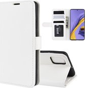 Samsung Galaxy A51 hoesje, Wallet bookcase, Wit | GSM Hoesje / Telefoonhoesje Geschikt Voor: Samsung Galaxy A51