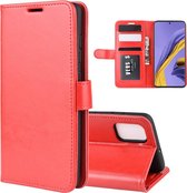 Samsung Galaxy A51 hoesje - Wallet bookcase - Rood - GSM Hoesje - Telefoonhoesje Geschikt Voor: Samsung Galaxy A51