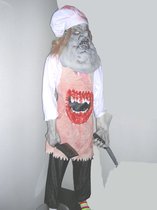 Monster Butcher Kostuum  | Volwassenen | One-Size | Halloween | Verkleedkleding