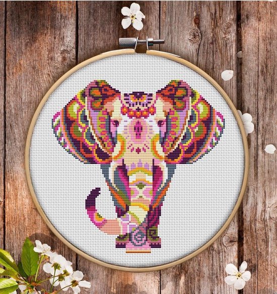 Savant Jane Austen overdracht borduurpakket MANDALA OLIFANT -AWSOME PATTERNS | bol.com