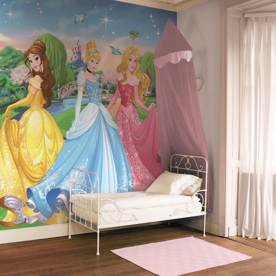 Disney Prinses - Fotobehang - Meerkleurig - 276x254 cm | bol.com
