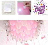 200 stuks ballon stickers/plakkers per rol, geen dure Helium meer kopen
