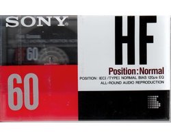 Sony HF60 Cassettebandje Type I 2x 30min