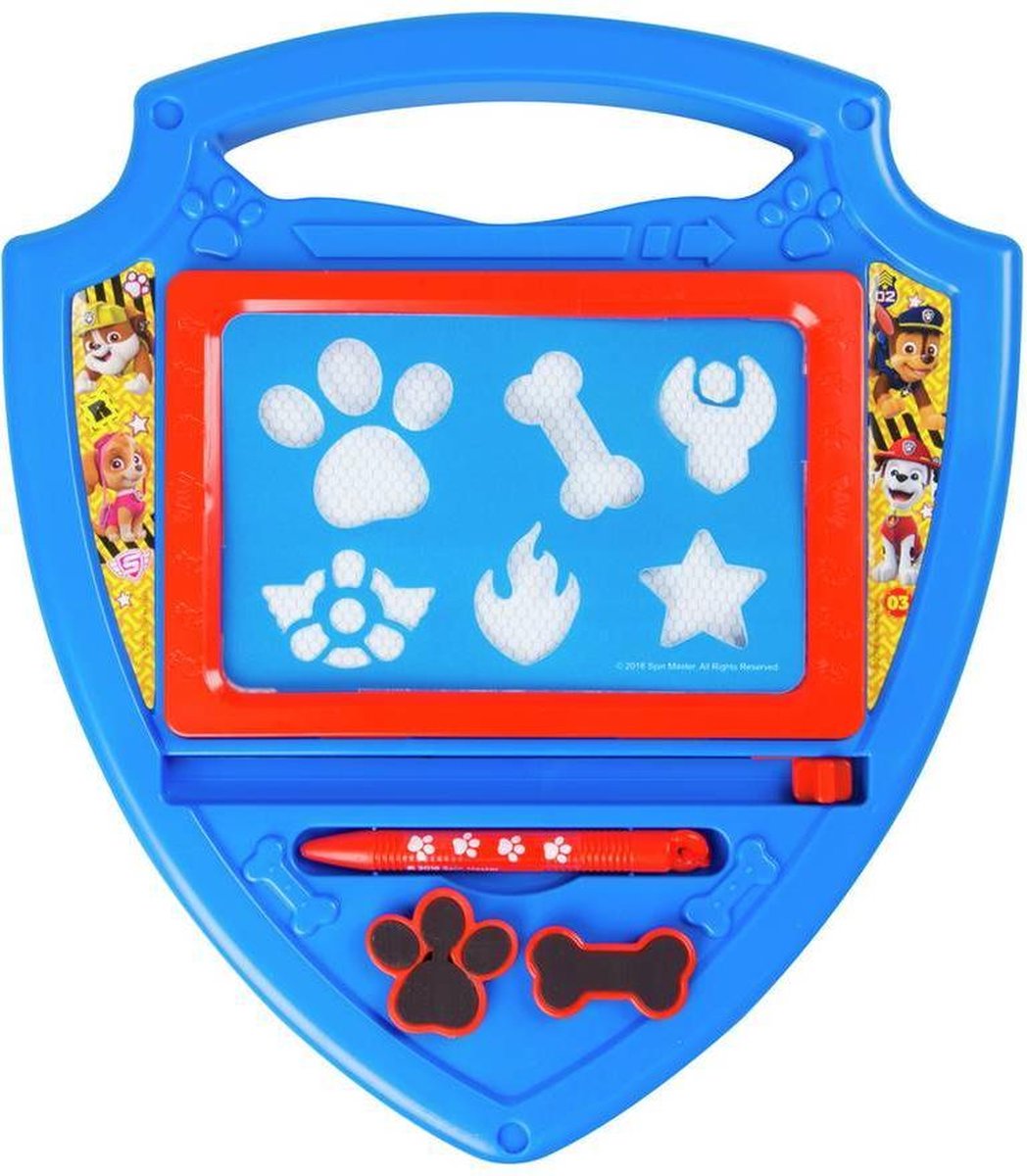 Tekenbord magnetisch Paw Patrol - 26 x 26 cm