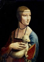 Poster Dame Met De Hermelijn - Leonardo da Vinci - Large 70x50 - ('Lady with an ermine')