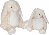Embroider Buddy - Jumbo Bella -  Konijn - Dit Konijn kan geborduurd worden met een naam of tekst
