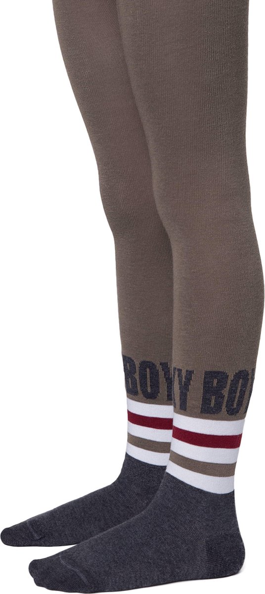 Baby kindermaillot jongens Lucky Boy voetjes, maat 92/98 (14), khaki