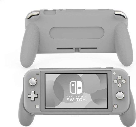 Nintendo Switch Lite Game Silicone hoesje - Grijs | bol.com