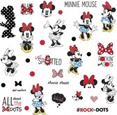 muurstickers Minnie Mouse vinyl 35 stuks