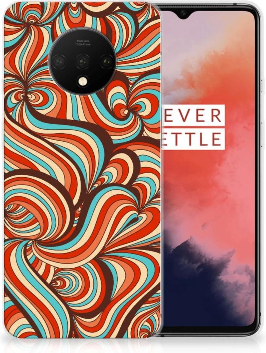 TPU Hoesje voor OnePlus 7T Hoesje maken Retro
