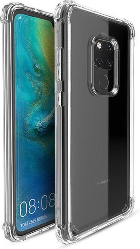 Huawei Mate 20 X hoesje shock proof case hoes transparant | bol.com