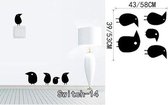 3D Sticker Decoratie DIY Grappig Leuke Dieren Goedkoop Schakelaar Stickers Wall Art Vinyl Decal Woondecoratie Slaapkamer Salon Decoratie - Switch14 / Small