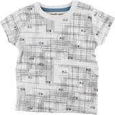 Small Rags Babykleding Beige Jongens T-Shirt Arcering - 80