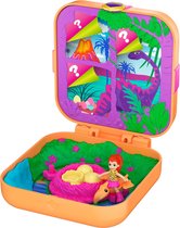 Polly Pocket Hidden Hideouts Lila Dinosaurus - Speelset