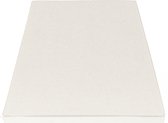 Abat -jour Luxe blanc cassé - 20 x 20 cm - Textile - carré - éclairage - pièces de lampe - salon - lampe de table