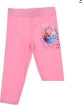 Disney Frozen - Elsa & Anna - Legging - Model "Adventurous Sisters" - Roze - 128 cm - 8 jaar