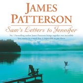 Boekomslag 'Sam's Letters to Jennifer' van James Patterson met een houten stoel op een steiger aan een mistig meer.